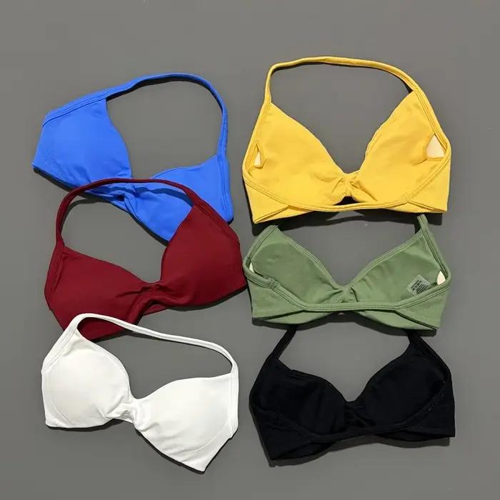 Histello sport soutien-gorge à bretelles femmes Yoga débardeur soutien-gorge sans couture haut souti