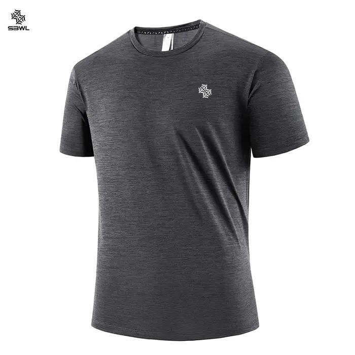 SBWL 2025 nouvel été haute qualité sports de plein air et fitness intérieur T-shirt à séchage rapide