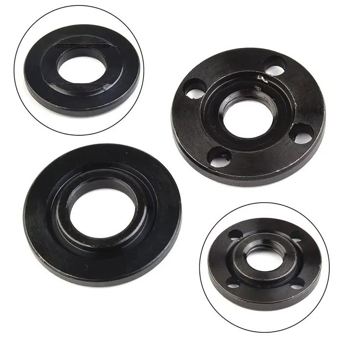 Jeu d'écrous de bride intérieure et extérieure pour meuleuse d'angle, filetage M14, 2 pièces, outils