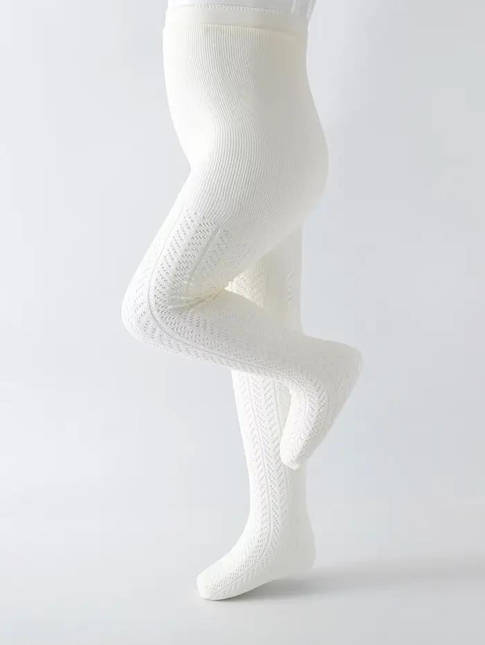 1 paire de bas d'été en maille fine pour enfants, collants Lolita en résille mignons Vintage coréens