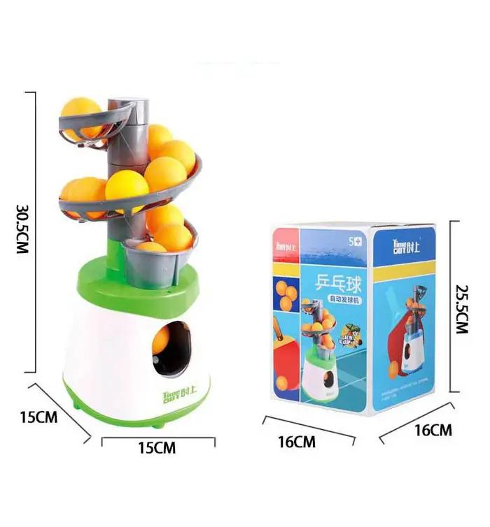 4 * AA batterie Mini Tennis de Table Robot Service Machine de lancement formateur adulte enfant Spor