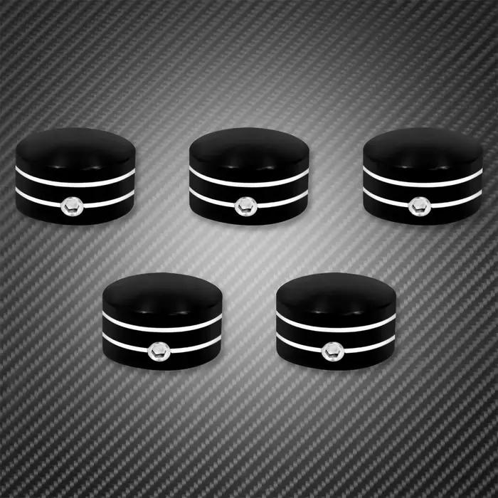 Kit de couvercle de capuchon de boulon plat de pignon arrière de moto pour Harley Touring Road King