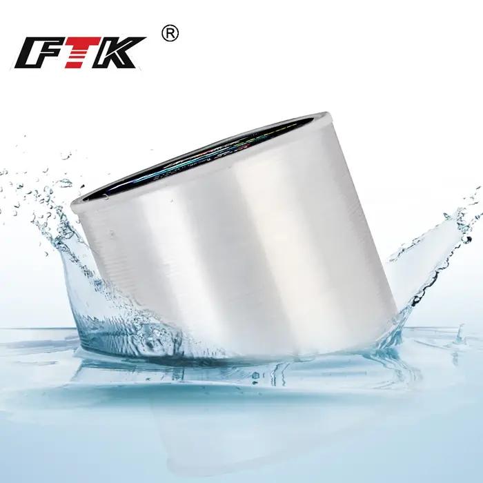 Ligne de pêche à revêtement fluorocarbone de 120M, 0.20mm-0.60mm, ligne Leader en Fiber de carbone,