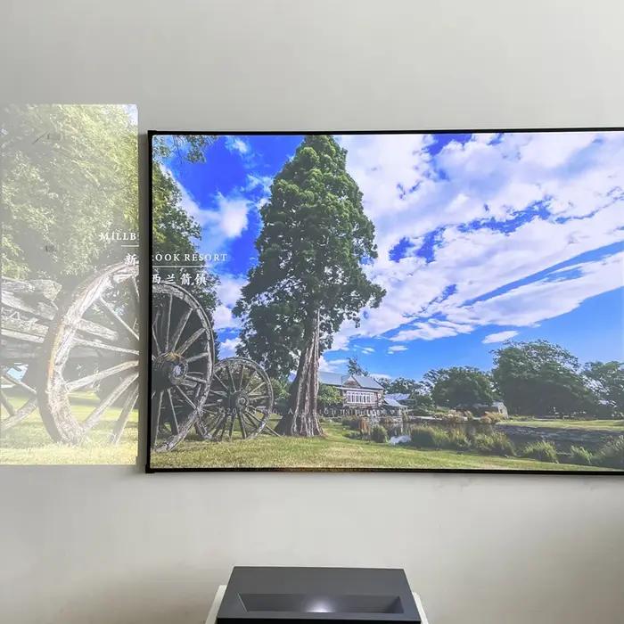 NOUVEAU Écran de projection ALR T Prism UST de 150 pouces, à très courte focale, pour rejet de la lu