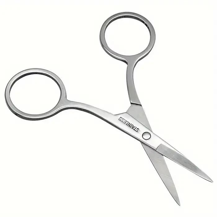 Ciseaux pour Nail Art, maquillage, rasoir pour sourcils et cils, épilateur pour le visage, ciseaux d