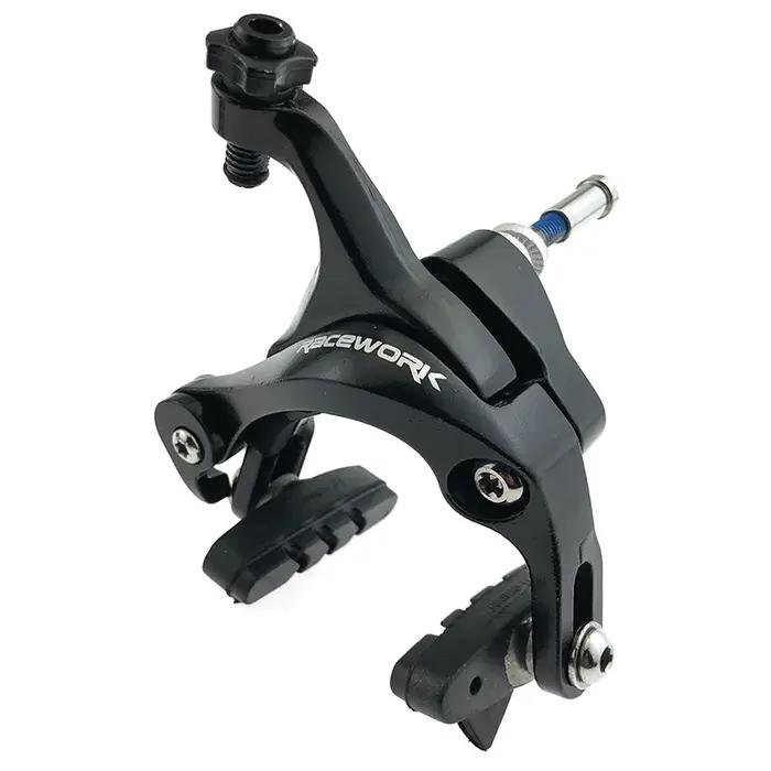 Etriers à double pivot pour vélo de route frein de vélo de course traction latérale en aluminium avant et arrière avec plaquettes de frein pour cyclisme performance sécurité