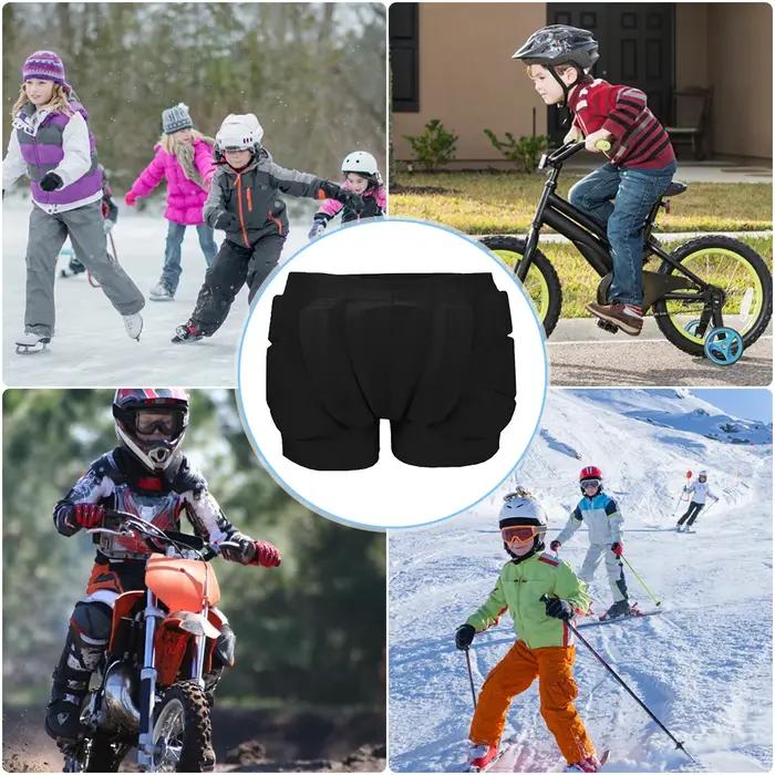 Short rembourré absorbant les chocs pour enfants - Ski, cyclisme, skate et sports d'hiver