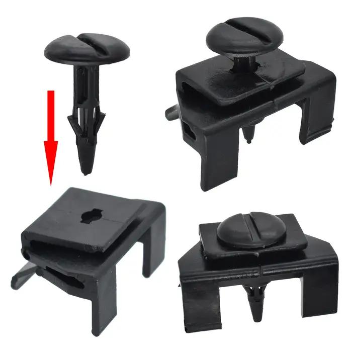 Kit de clips de couverture de pare-chocs de garde-boue avant de voiture, 20 pièces, 53879 – 28010 53