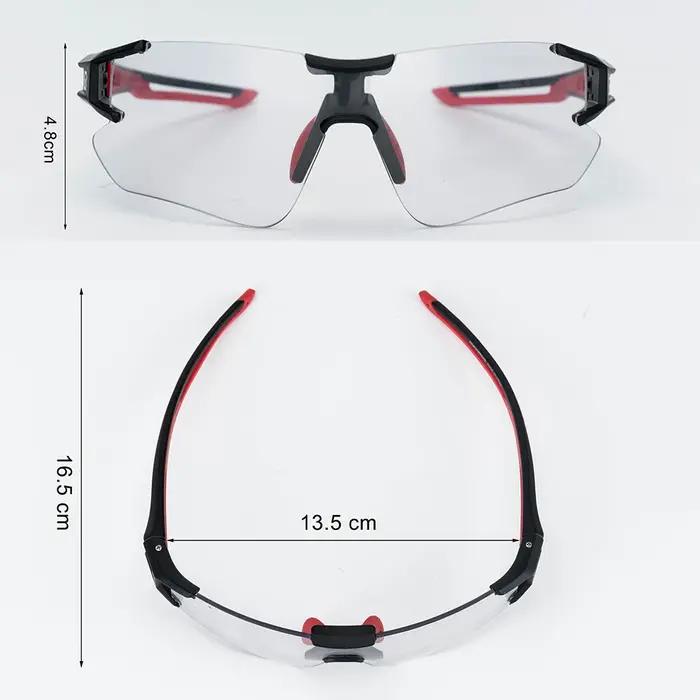ROCKBROS lunettes de cyclisme photochromiques lunettes de soleil de sport pour hommes lunettes de vé