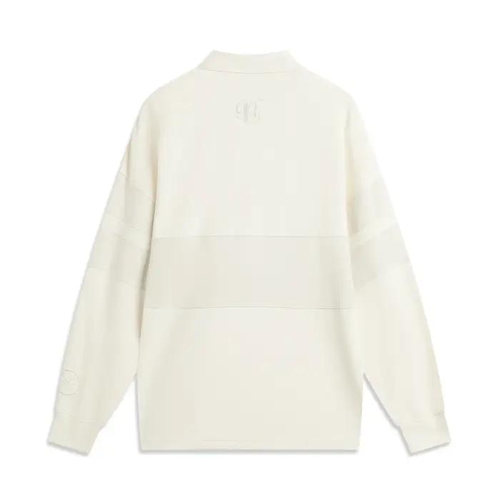 Li-Ning Polo Wade homme manches longues coupe ample - Pull sport et loisirs confortable élégant