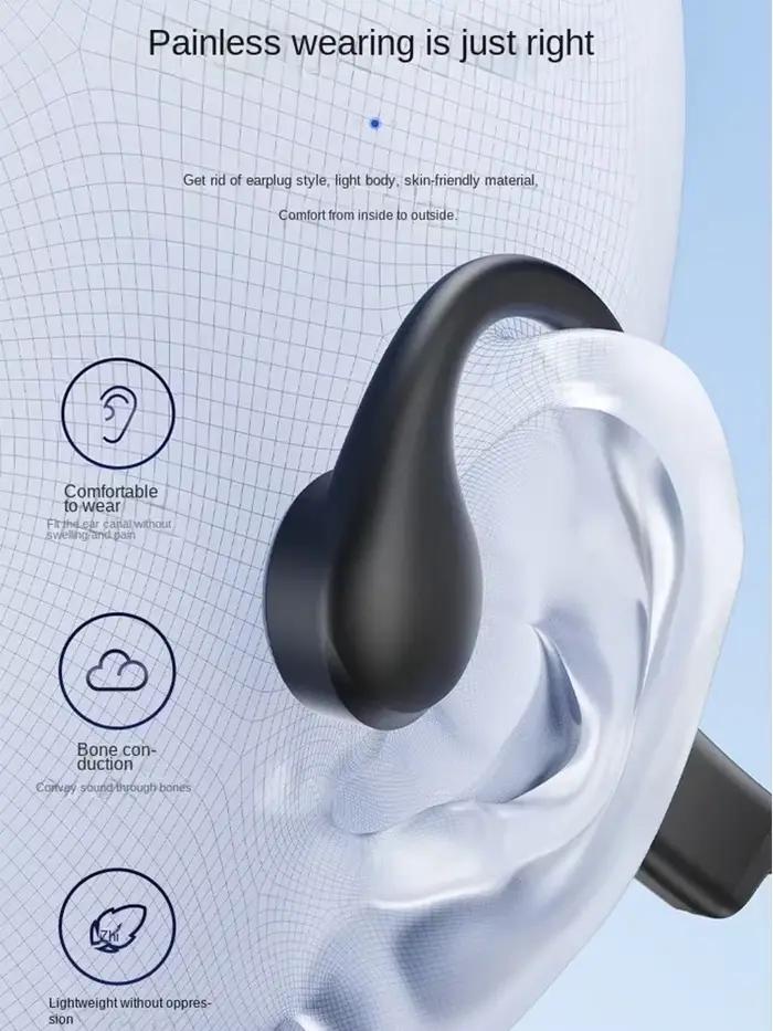 Pour shokz oreille ouverte course Conduction osseuse Bluetooth casque sans fil Sport basse douce Fit