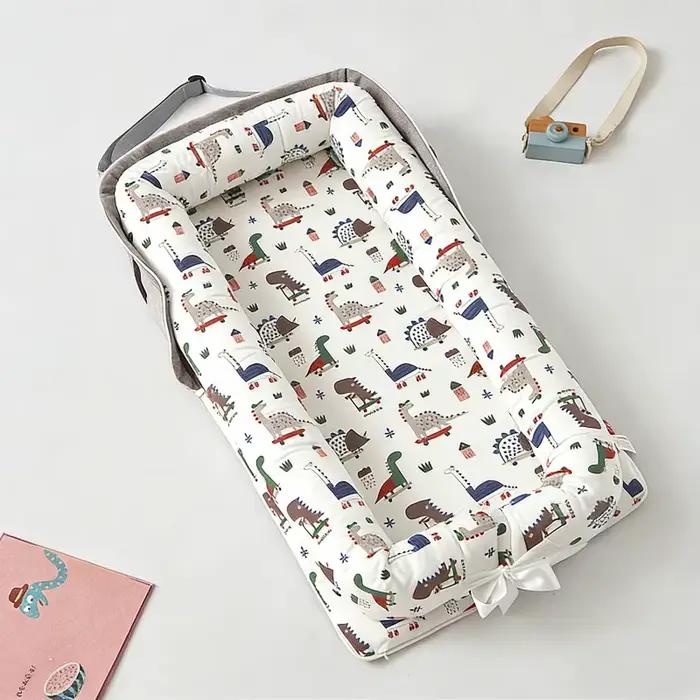 Nouveau berceau de voyage pliable pour bébé, lit d'appoint avec sac de transport pour nouveau-nés, l