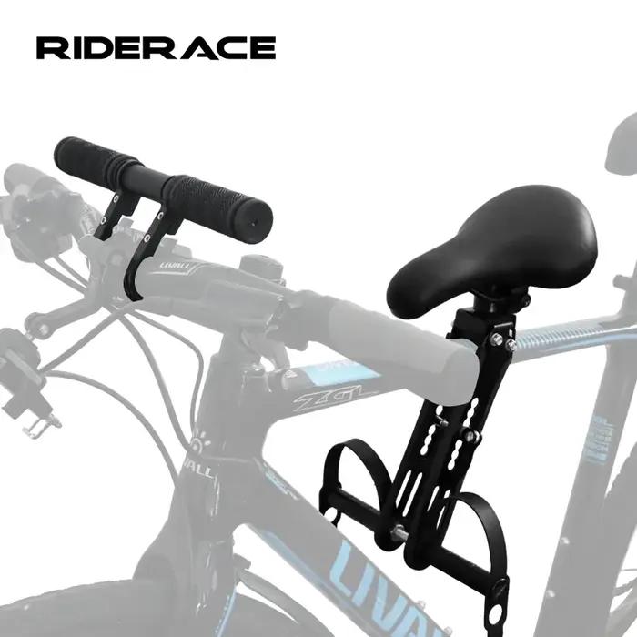 Siège de vélo pour enfants selle de vélo VTT cadre avant guidon de sécurité installation facile confort sécurité sorties en famille occasions spéciales
