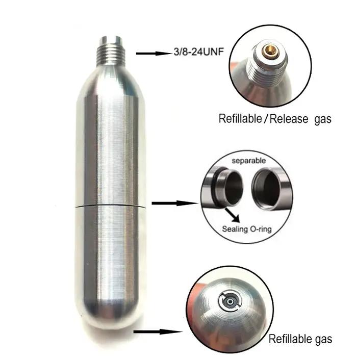 Pompe à Air manuelle haute pression 300bar, cartouche de CO2, ensemble d'adaptateurs gonflables pour