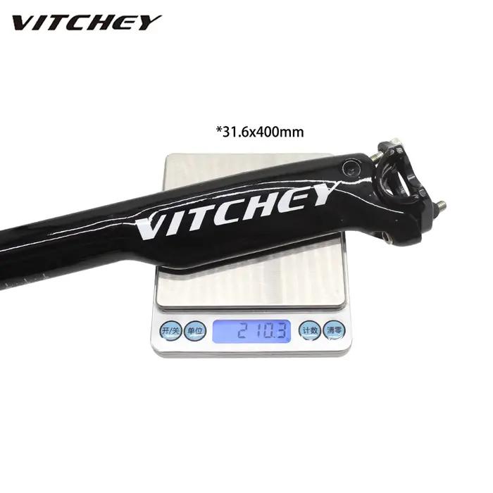 Vitchey plein carbone vtt vélo tige de selle Tube de selle montagne route vélos Tube de selle 27.2/3
