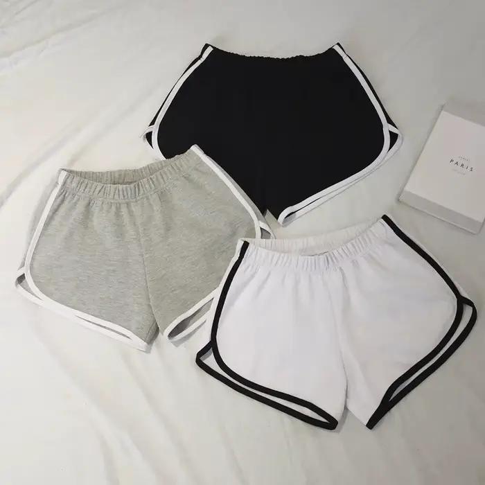 Short élastique pour femme ample séchage rapide course d'été fitness loisirs vêtements anti-externes activité physique occasionnels