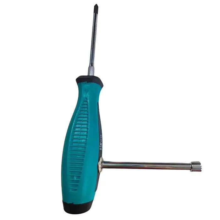 1pc 1/4 ''poignée de tournevis hexagonale 6.35mm support d'embouts de tournevis magnétique pour embo