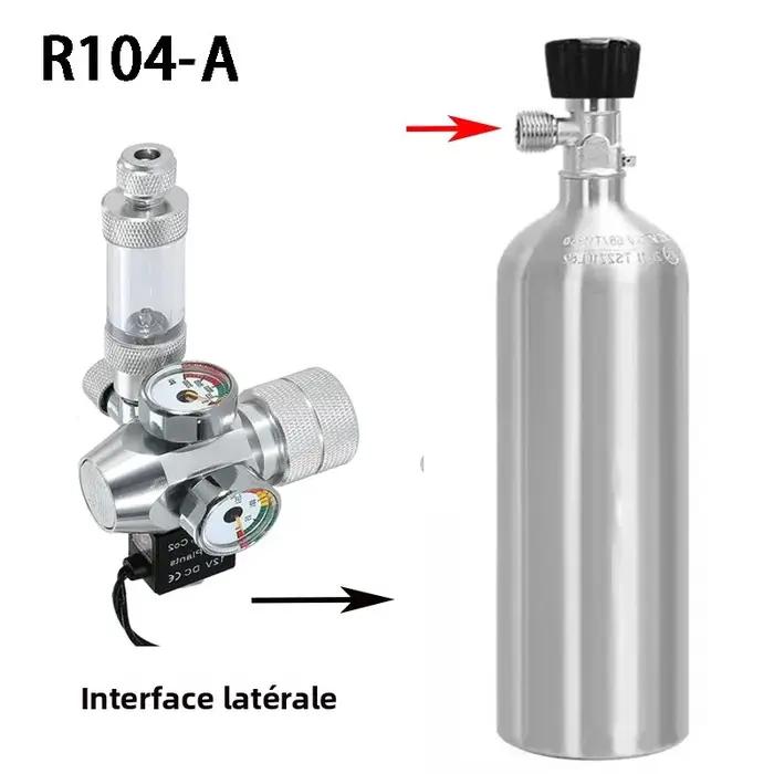 Nouveau régulateur de CO2 d'aquarium à monter soi-même