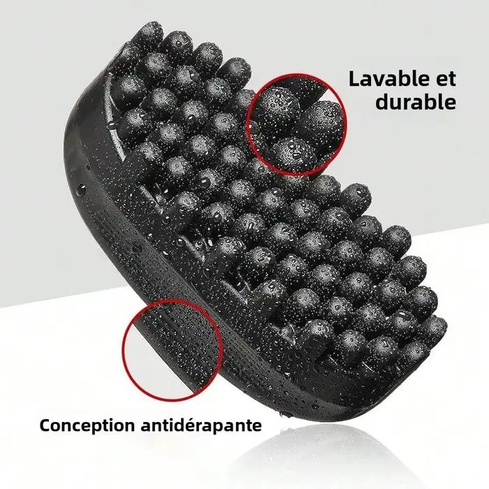 3 pièces/ensemble coiffure en caoutchouc lavable Afro Curl éponge doux bobine de cheveux vague Dreadlock naturel fourche