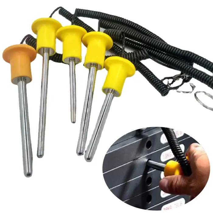 Équipement de Fitness magnétique boulon pile de poids broche équipement de Fitness boulons d'entraîn