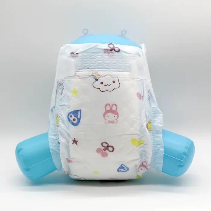 50 pièces/1 paquet couches nouveau-né infantile bébé couches en tissu pour nouveau-nés Ultra-mince r