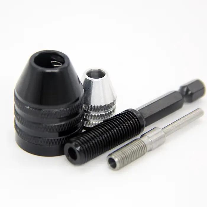 Mandrin de perceuse, tournevis sans clé, adaptateur de pilote d'impact, Micro moteur électrique, pin