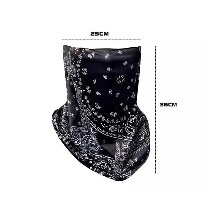 Masque de protection solaire Punk pour hommes et femmes, écharpe d'oreille, visage, cou, protection