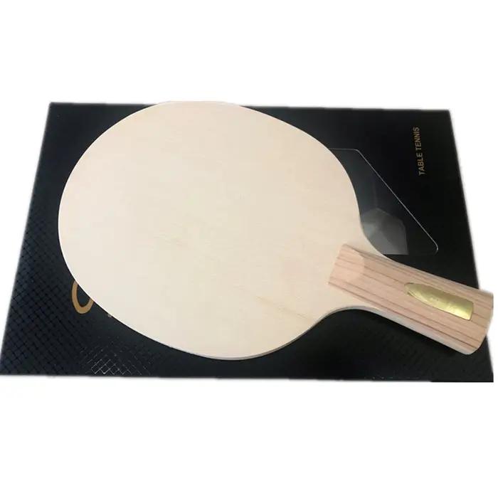 Stuor-Raquette de tennis de table simple Hinoki Speed 90, lame de ping-pong, solide, presque ress OF