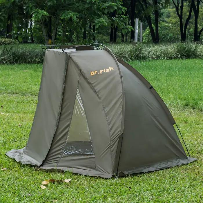 1-2 personnes carpe pêche Bivvy abri tente pour Camping en plein air chasse voyage aventure rapide é