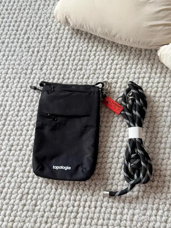 Sac de téléphone portable pliable TOG, sac bandoulière tendance japonais, porte-monnaie collaboratif