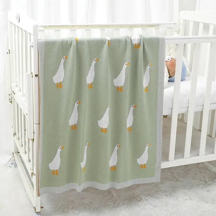 Couverture en coton pour nouveau-né, couette pour bébé, garçon et fille, lange d'emmaillotage pour p