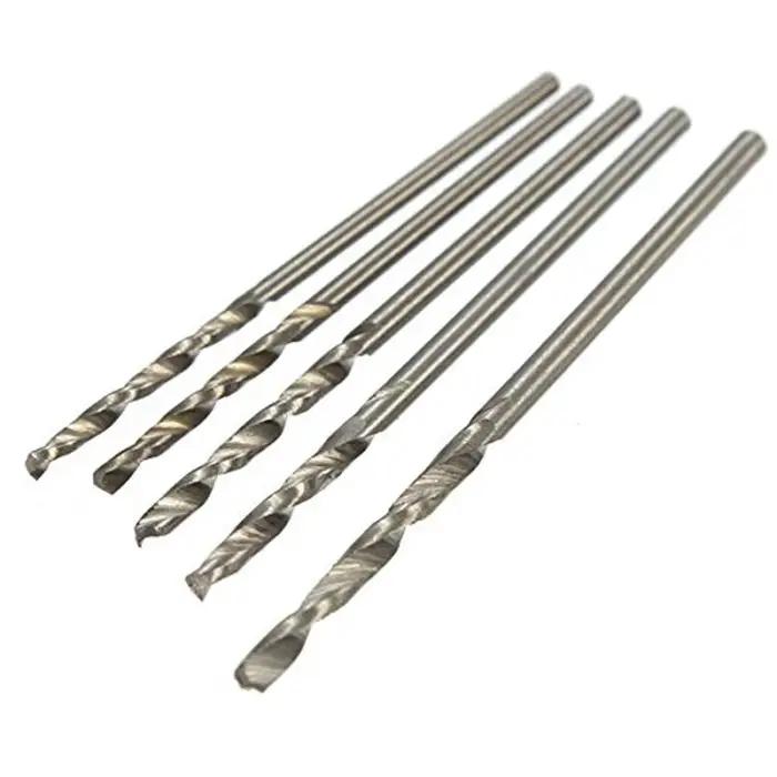 20 pièces/ensemble 0.3mm-1.6mm Mini jeu de forets hélicoïdaux en acier rapide ensemble de forets Mic