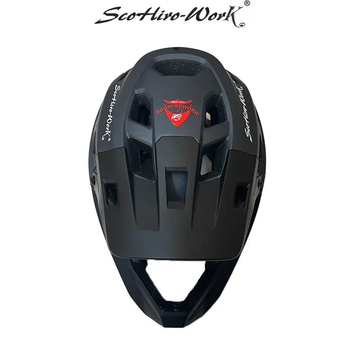 Casque de cyclisme vtt intégral VTT casque pour hommes DH BMX moto tout-terrain adulte vélo course a