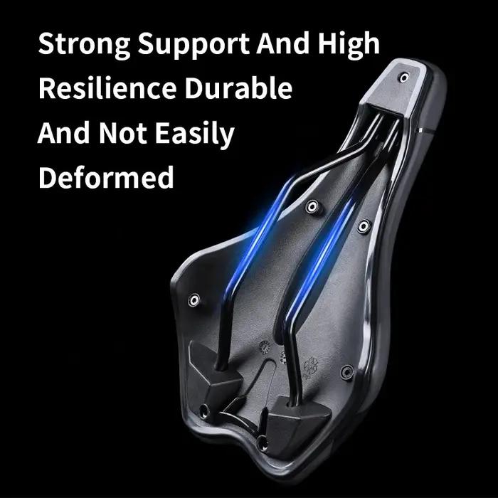 Selle de vélo PU confortable pour route et montagne antidérapante absorbant les chocs coussin pièces de vélo occasionnels et cadeaux pour cyclistes