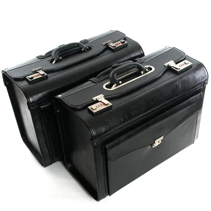 Sac à main de voyage sur roues, rétro, sac à roulettes, fourre-tout à roulettes, pour femme d'hôtess