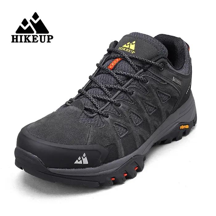 HIKEUP-Chaussures de randonnée en plein air pour hommes, bottes de trekking décontractées, baskets d