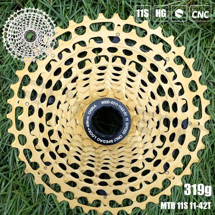 SPEDAO-Cassette de vélo SLInter, 11V 11-42T HG 11 s, livraison CNC k7 11V pour VTT GX bronchNX M8000