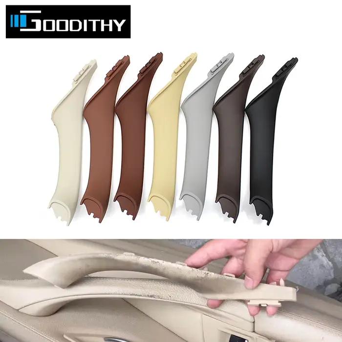 Poignées intérieures de voiture gauche droite, Beige et noir, panneau intérieur de porte de passager