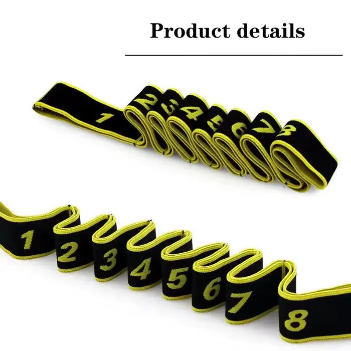 Ceinture élastique extensible pour femmes et hommes, exercice de Fitness, danse latine, sangle de traction, sport, Yoga, bande de résistance pour la musculation