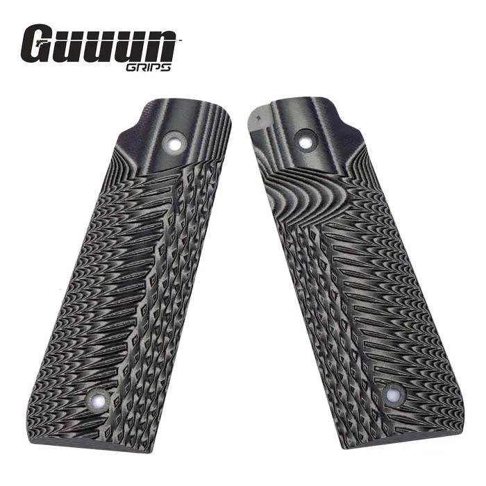 Poignées Guuun Ruger Mark IV 22/45 Lite G10 pour Ruger 22 45 Lite génération 4 NON pour Gen 3, Textu