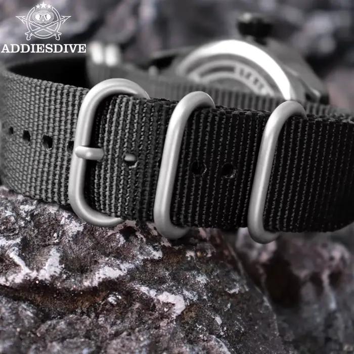 ADDIESDIVE nouvelle montre analogique pour hommes 50m montre lumineuse étanche mode sport grand cadr