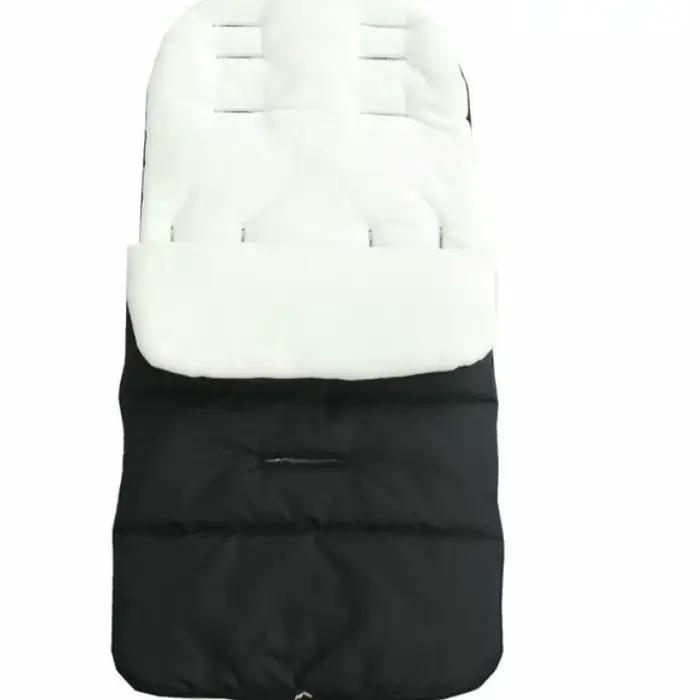 Housse de pied chaude pour poussette de bébé, coussin universel avec couverture épaisse en coton pou