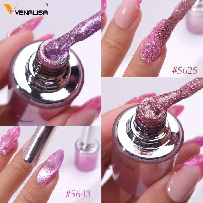 10 ml * 1 pc Venalisa vernis à ongles Hema gratuit TPO couleur libre diamant étincelle aimant 10DCat