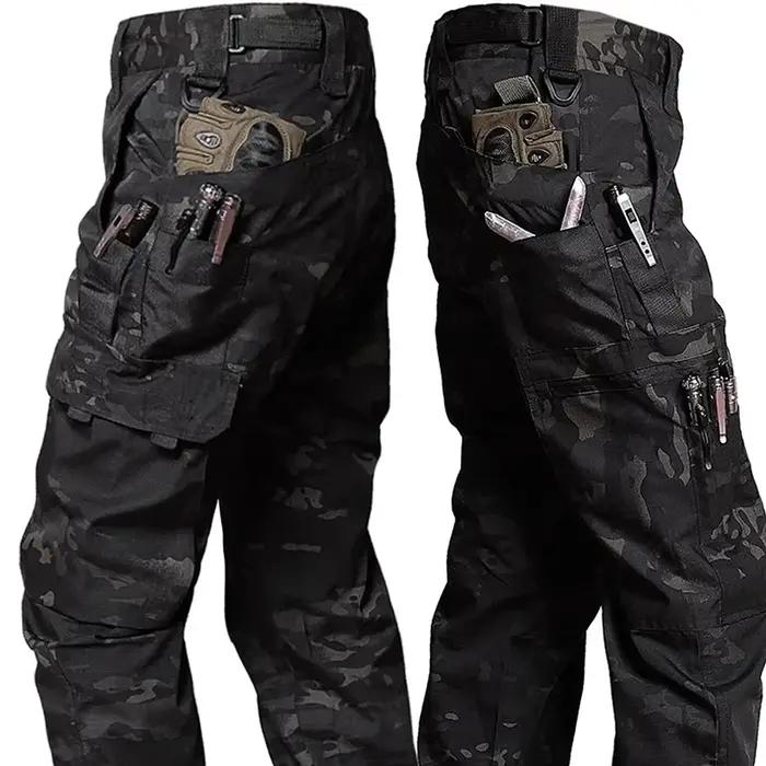 Nouveau pantalon de travail tactique hommes décontracté extérieur imperméable Cargo pantalon 2/1 piè