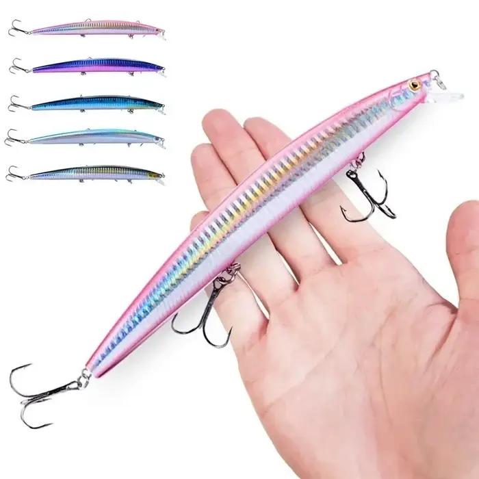 16 couleurs 18 cm 24g leurre de pêche méné Laser manivelle appât artificiel dur en plastique grand f