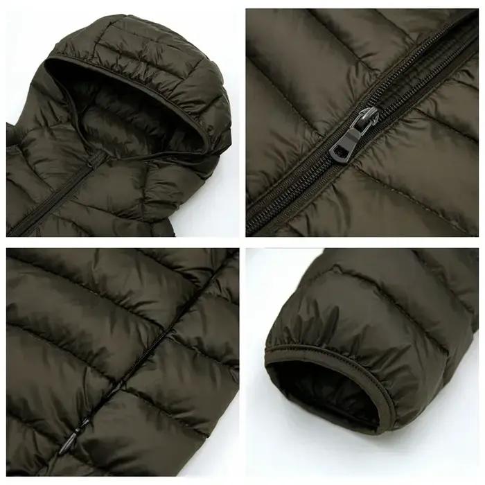 Doudoune homme 2024 nouveau 90% duvet de canard blanc Super léger doudoune homme léger manteau therm