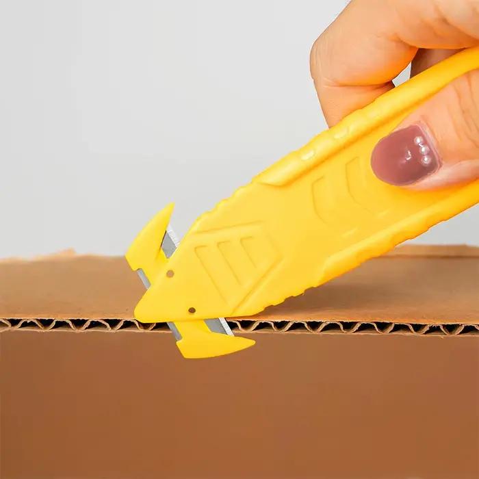 T TOVIA – ouvre-boîte de sécurité, couteau utilitaire de sécurité pour boîte de découpe, paquet de c