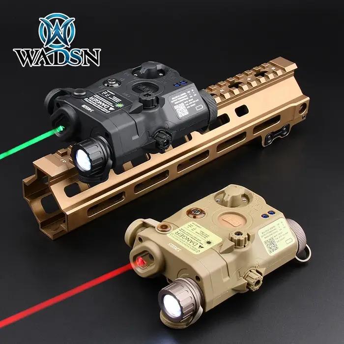 WADSN PEQ 15 PEQ-15 point rouge vert bleu pointeur Laser vue pour Rail Picatinny 20mm AR15 Airsoft a