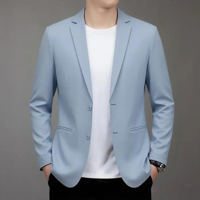 Costume léger de style coréen pour homme, mode printemps-été, décontracté, protection solaire, résis