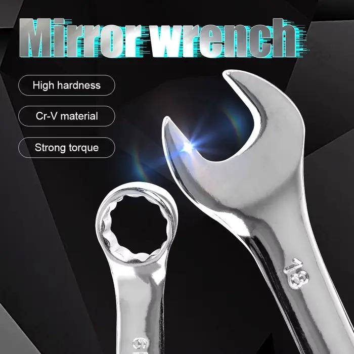 NINDEJIN 1pc clé à fourche outil 5.5 6 7 8 9 10 11 12 13 14 15mm clé combinée clé hexagonale pour éc